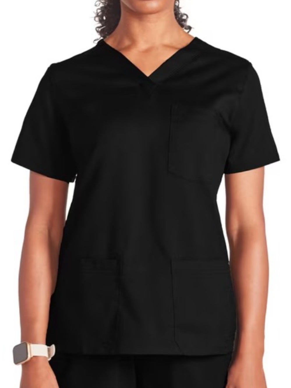 Reebok Women's Tech Comfort 3 Pocket V Neck Scrub Top